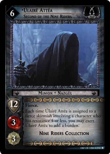 Ulaire Attea, Second of the Nine Riders (P)